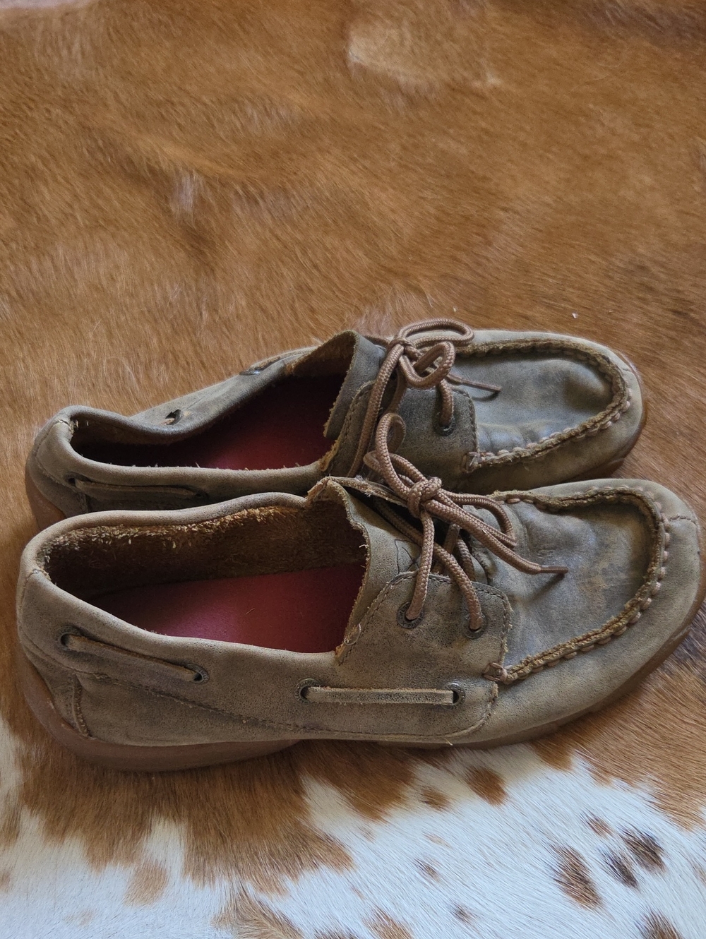 Kids Twisted X Driving Mocs Sz 5